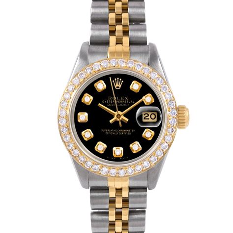 pre-owned rolex 6917 ladies 26mm adult female datejus|Rolex lady Datejust silver bracelet.